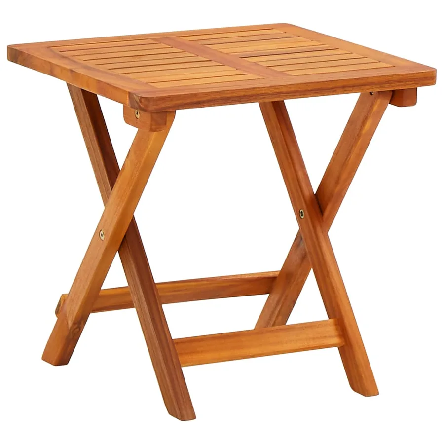 Chaises longues lot de 2 avec table et coussins Acacia solide - 9
