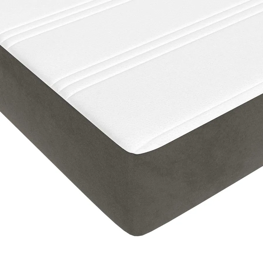 Matelas à ressorts ensachés 160 x 210 cm Gris foncé - 5