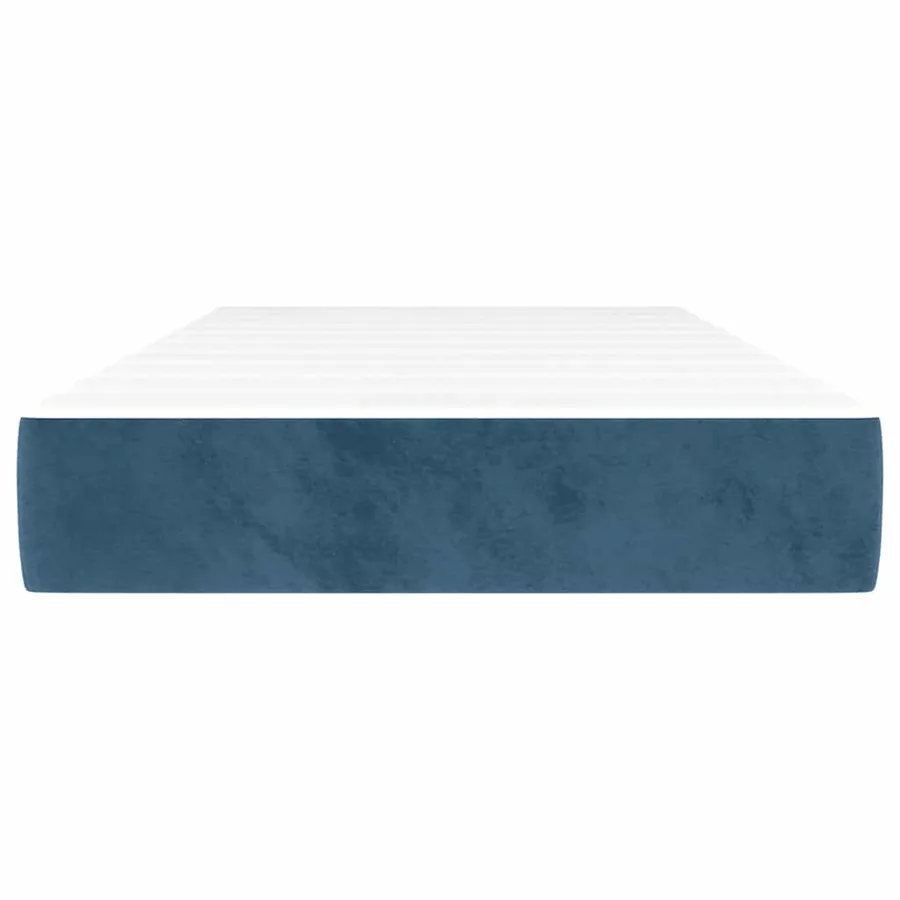 Matelas à ressorts ensachés 90 x 220 cm Bleu foncé - 3