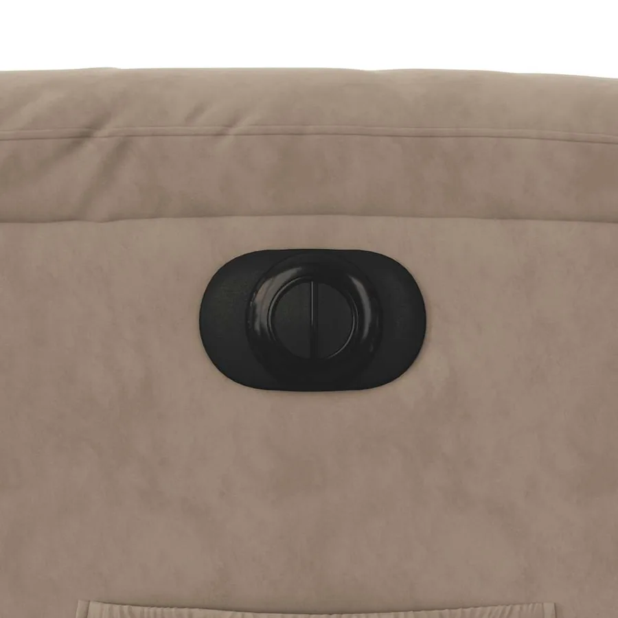 Fauteuil inclinable électrique taupe tissu microfibre - 12