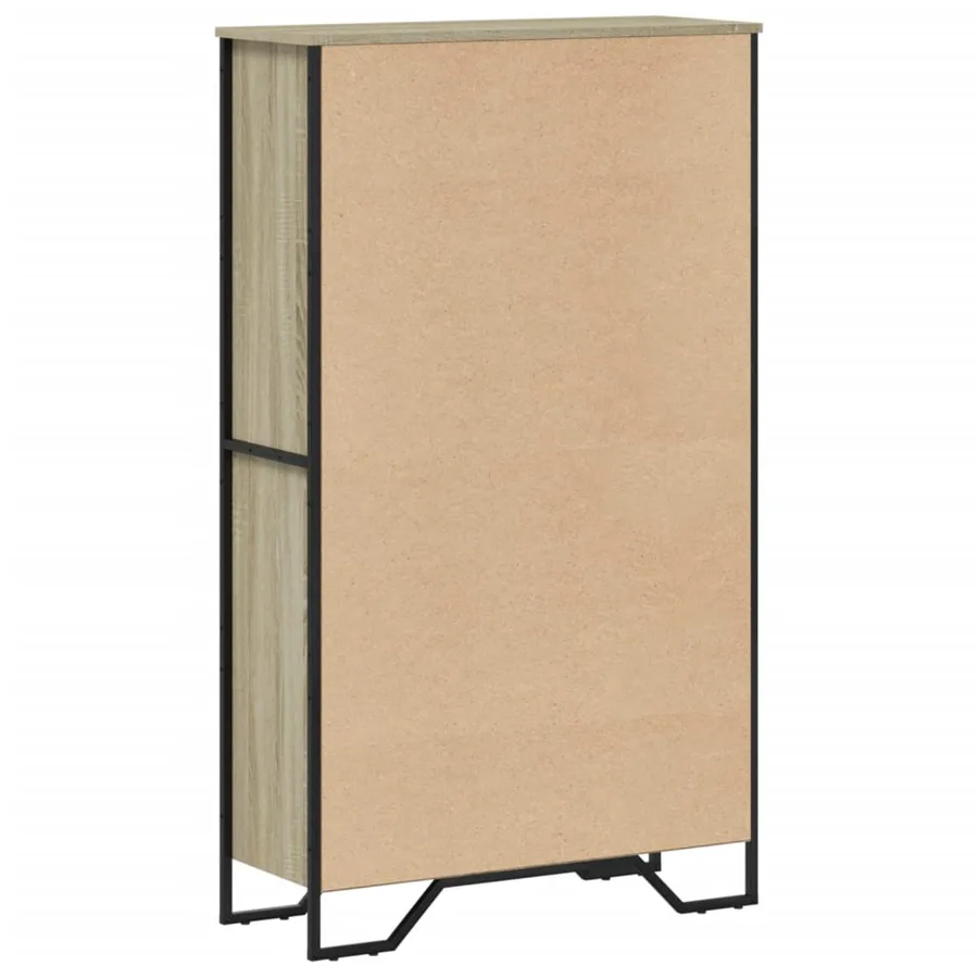 Bibliothèque chêne sonoma 80x31x137,5 cm bois d'ingénierie - 6