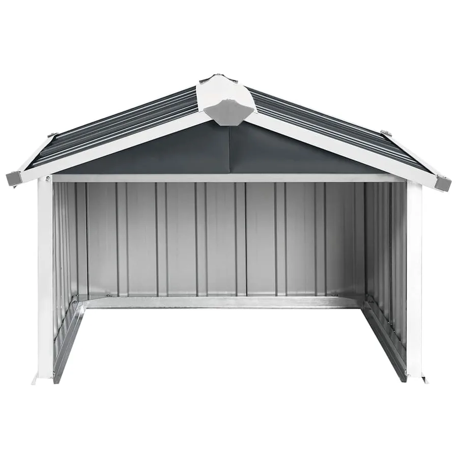 Robot Mower Garage 92x97x63 cm Galvanised Steel Anthracite - 3