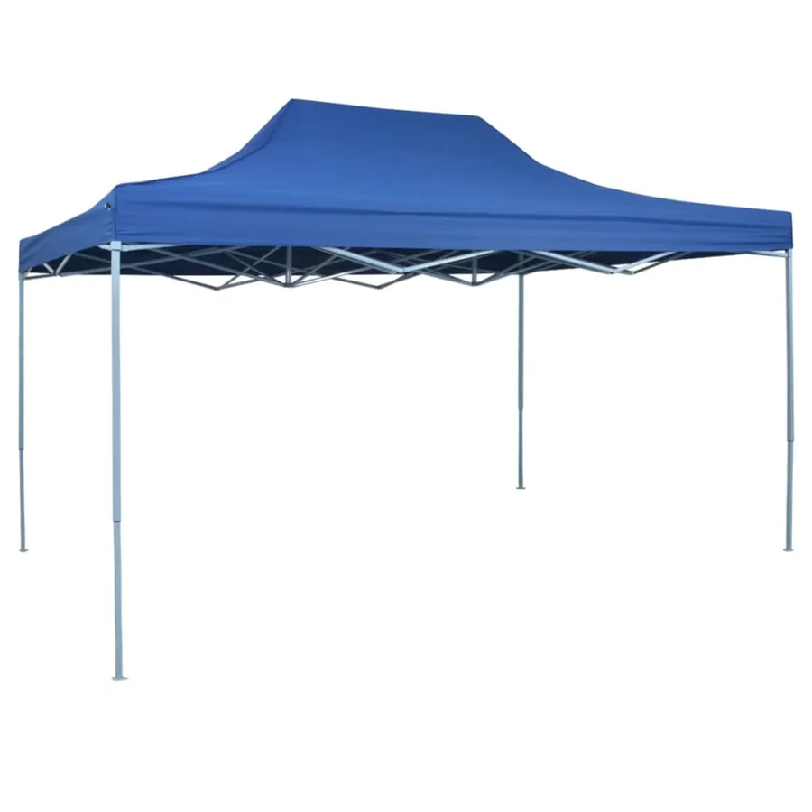 Folding Tent 3 x 4.5 m Blue