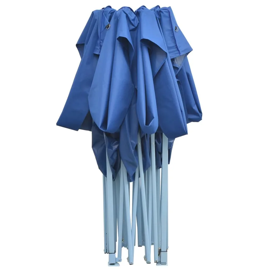 Tente pliable 3 x 4,5 m Bleu - 10