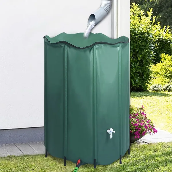 Foldable Rainwater Tank with Tap 1350 L
