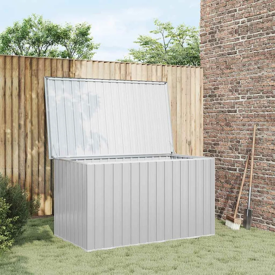 Boîte de rangement de jardin Gris 171x99x93 cm