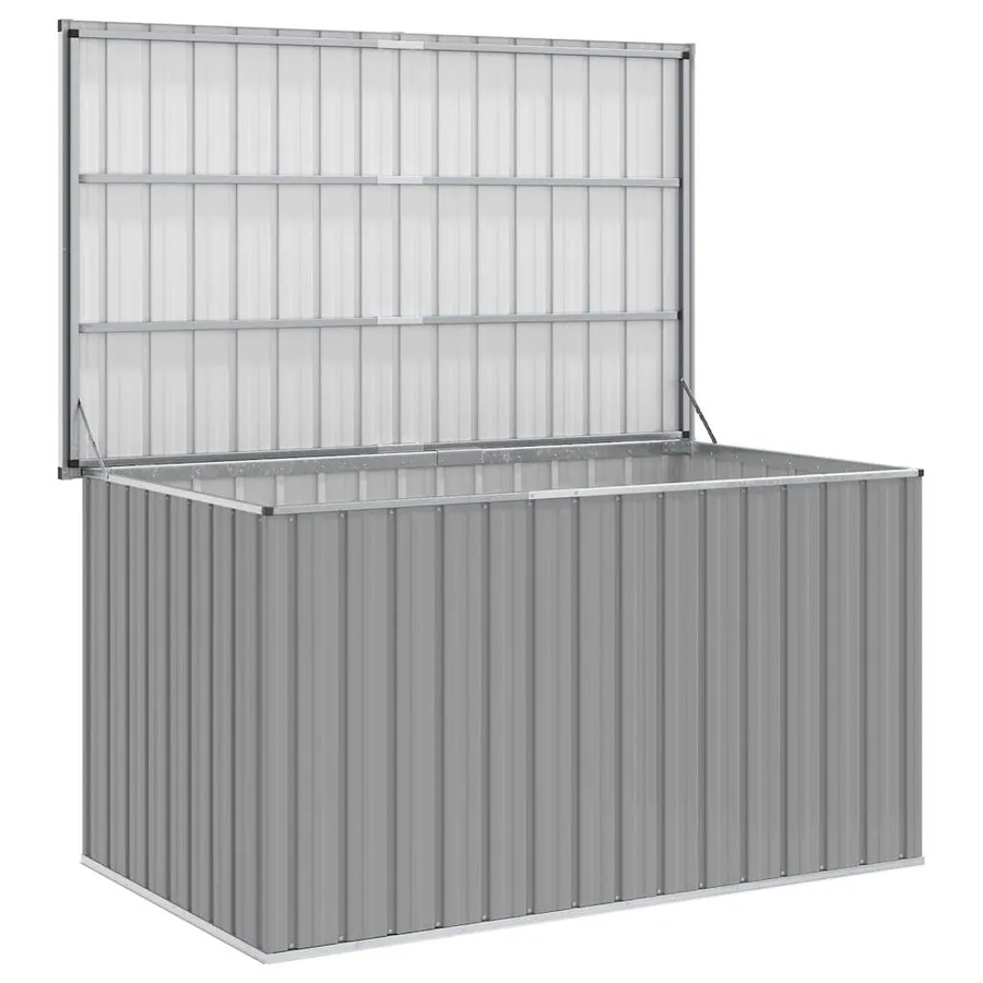 Boîte de rangement de jardin Gris 171x99x93 cm - 3