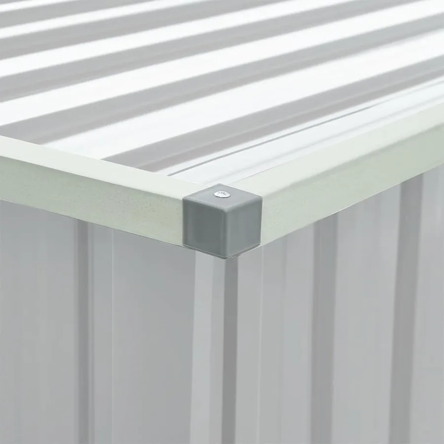 Garden Storage Box Grey 171x99x93 cm - 9