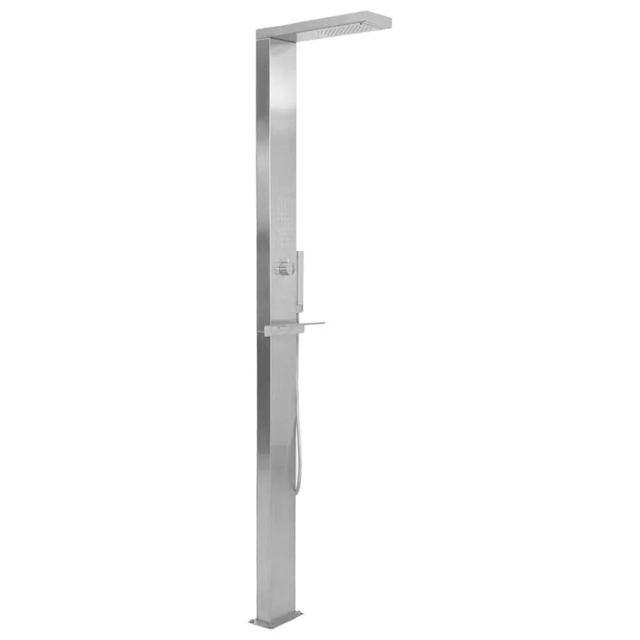 Outdoor Shower Stainless Steel Square - 3