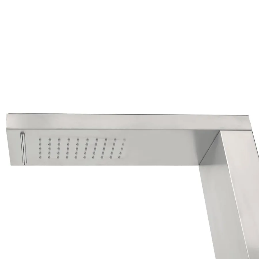 Douche d'extérieur Acier inoxydable Carré - 6