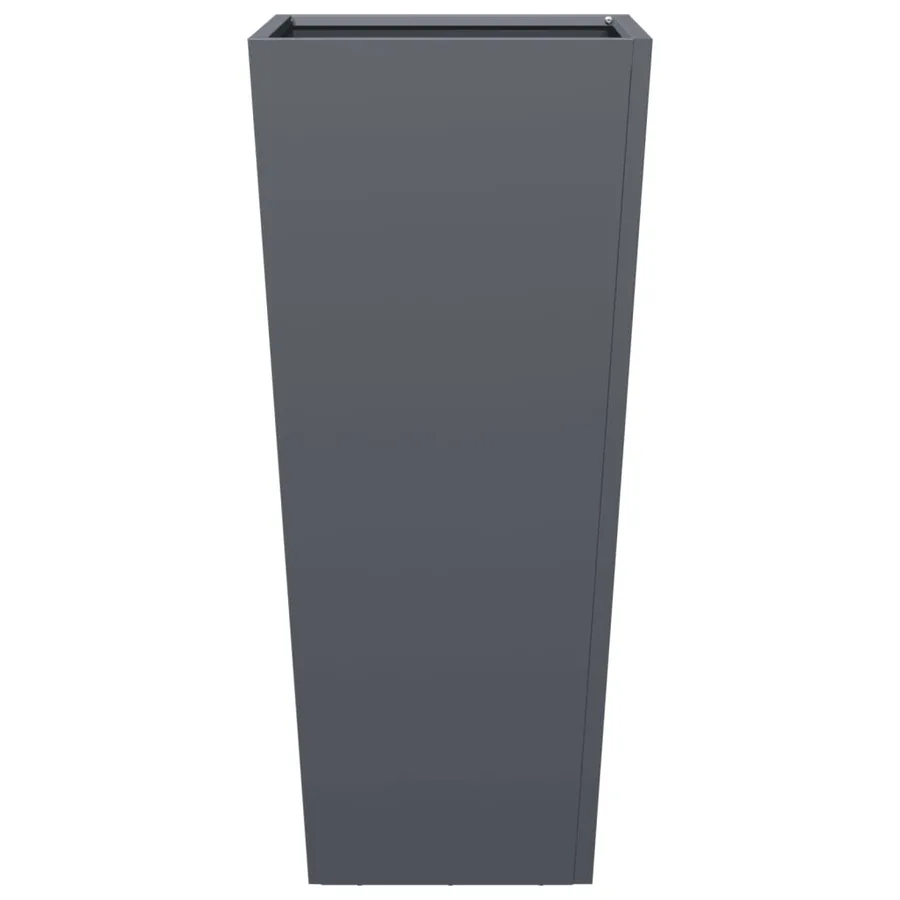 Jardinières 2 pcs anthracite 35x35x75 cm acier - 7