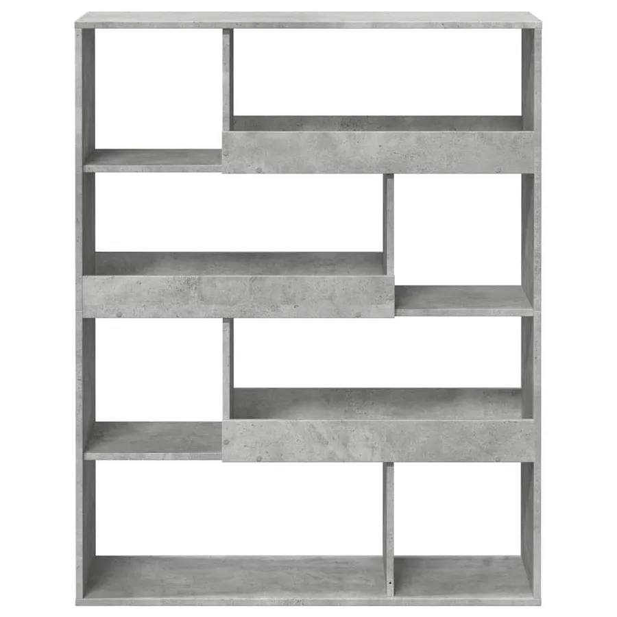 Cloison de séparation gris béton bois d'ingénierie - 4