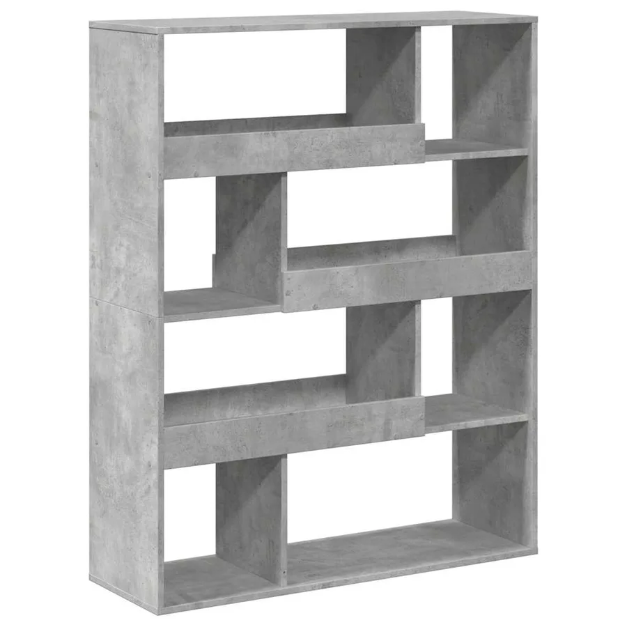 Cloison de séparation gris béton bois d'ingénierie - 6