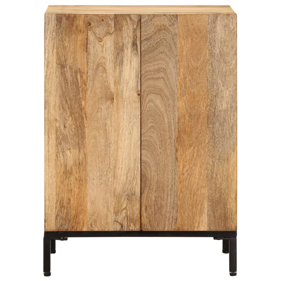 Buffet 53x35x72 cm bois massif de manguier - 2