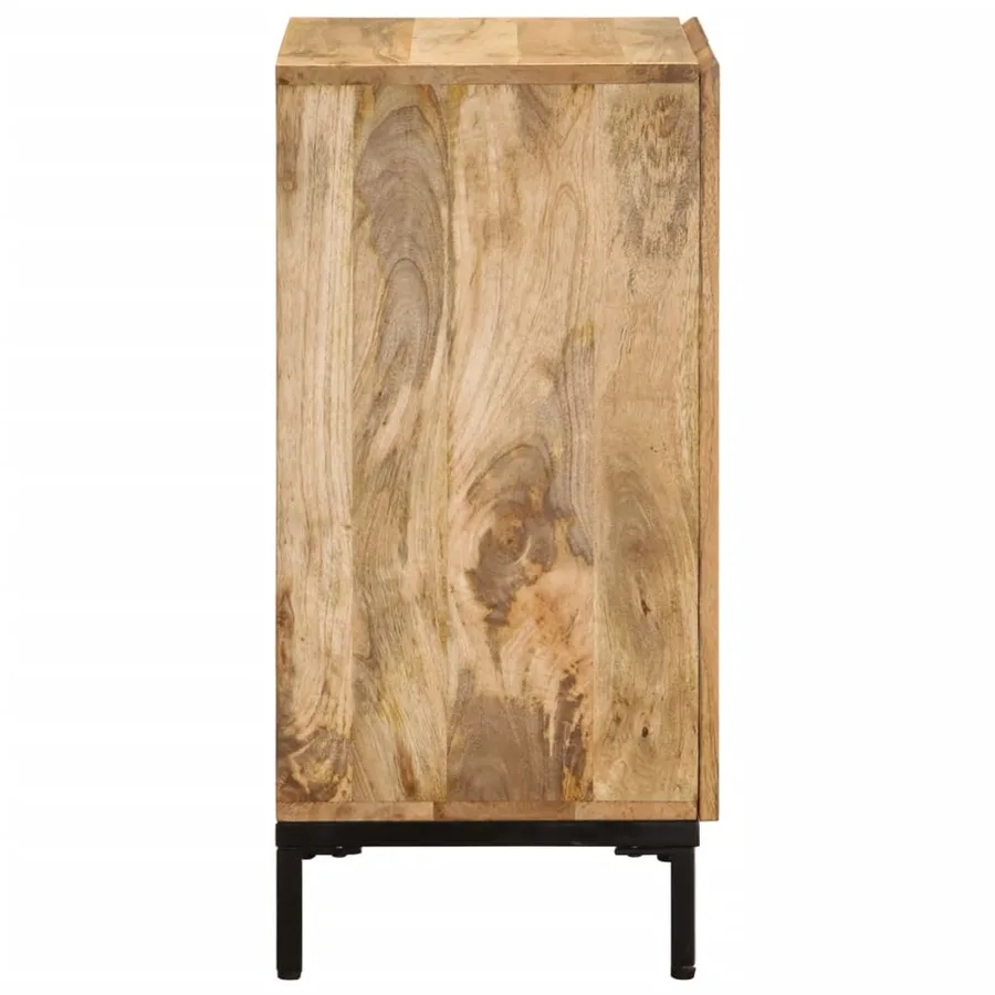 Buffet 53x35x72 cm bois massif de manguier - 4