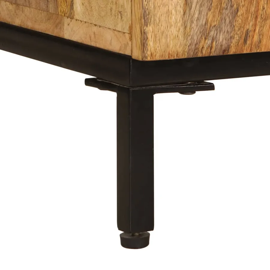 Buffet 53x35x72 cm bois massif de manguier - 8