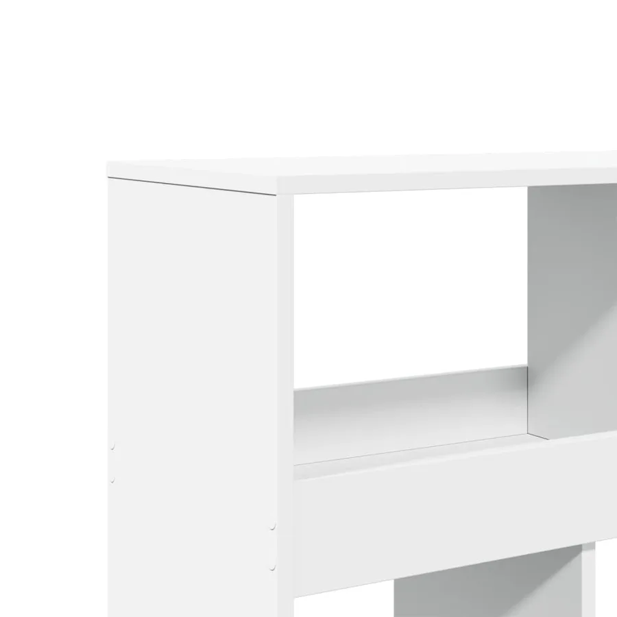 Bibliothèque blanc 100x33x187,5 cm bois d'ingénierie - 7