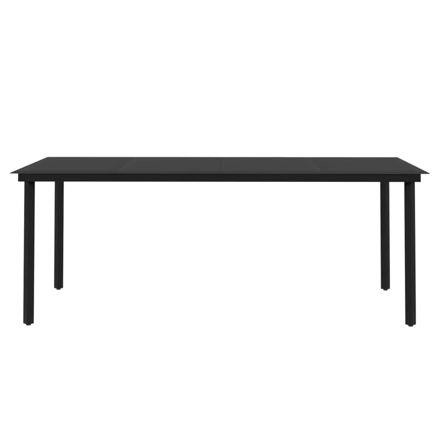 Ensemble à manger de jardin avec coussins 9 pcs marron - 6