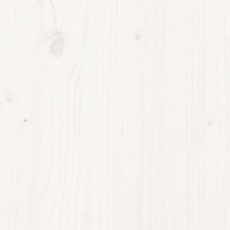 Lit superposé Blanc 90x190 cm Bois de pin massif - 9