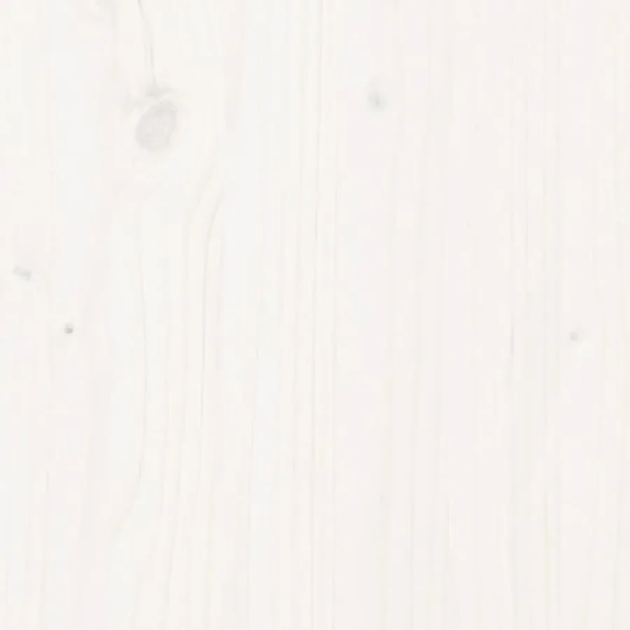 Lit superposé Blanc 80x200 cm Bois de pin massif - 9