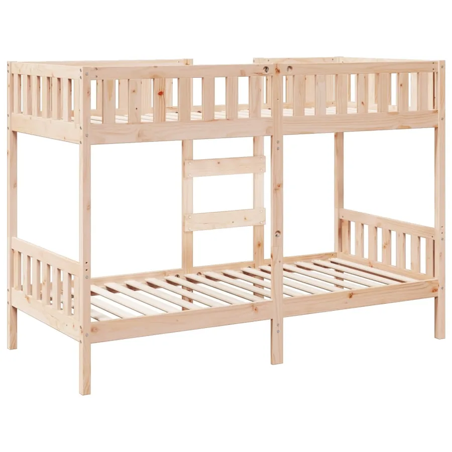 Lit superposé 80x200 cm Bois de pin massif - 7