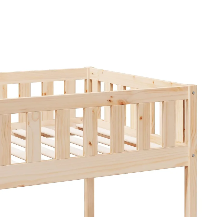 Lit superposé 80x200 cm Bois de pin massif - 8