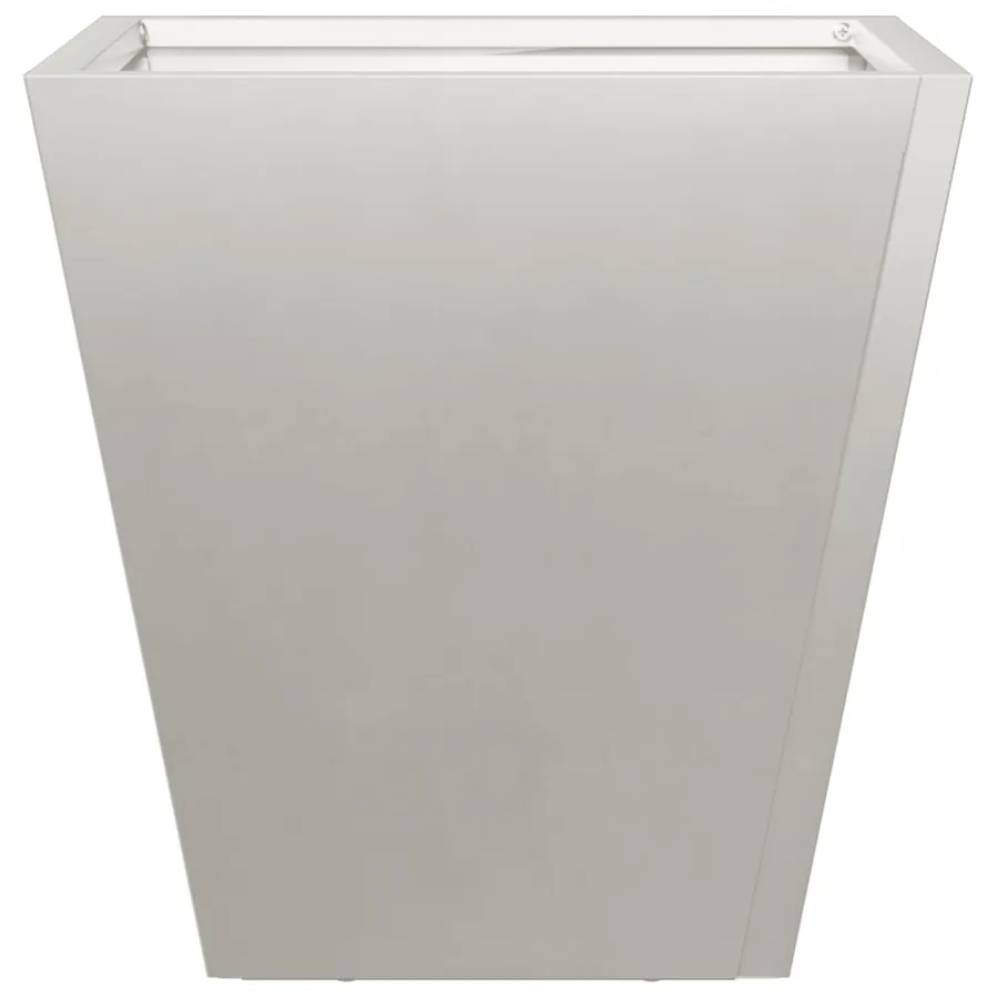 Jardinières 2 pcs 30x30x30 cm acier inoxydable - 7