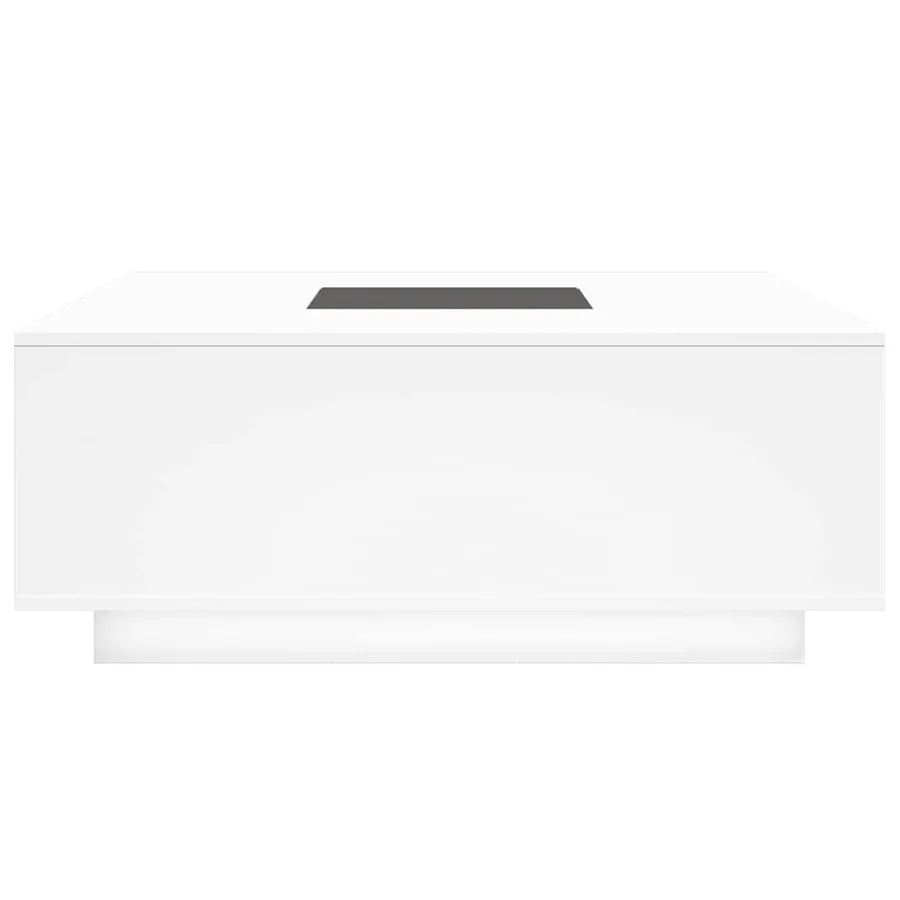 Table basse avec LED infini blanc 100x100x40 cm - 7