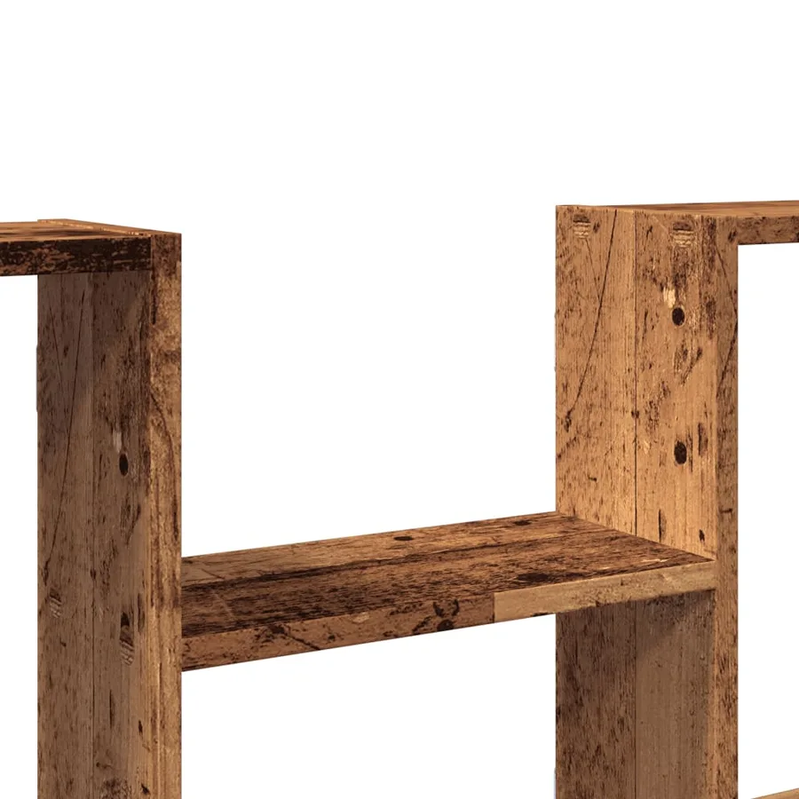 Étagère murale vieux bois 99x15x60 cm bois d'ingénierie - 7