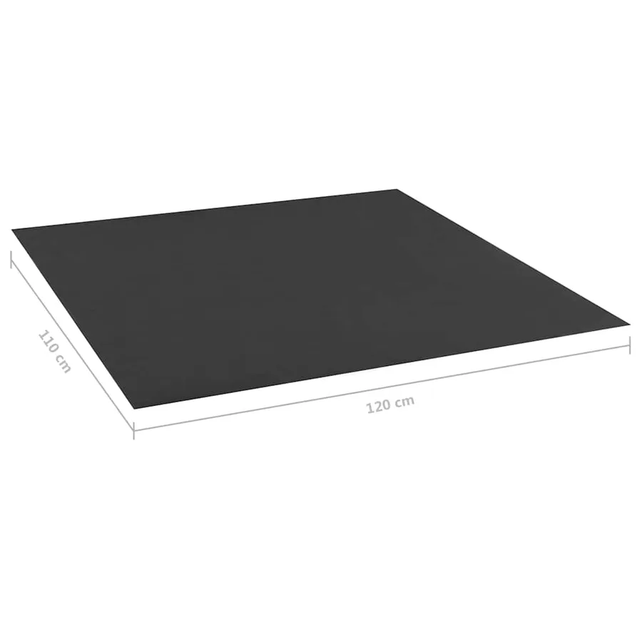 Doublure de bac à sable Noir 120x110 cm - 6