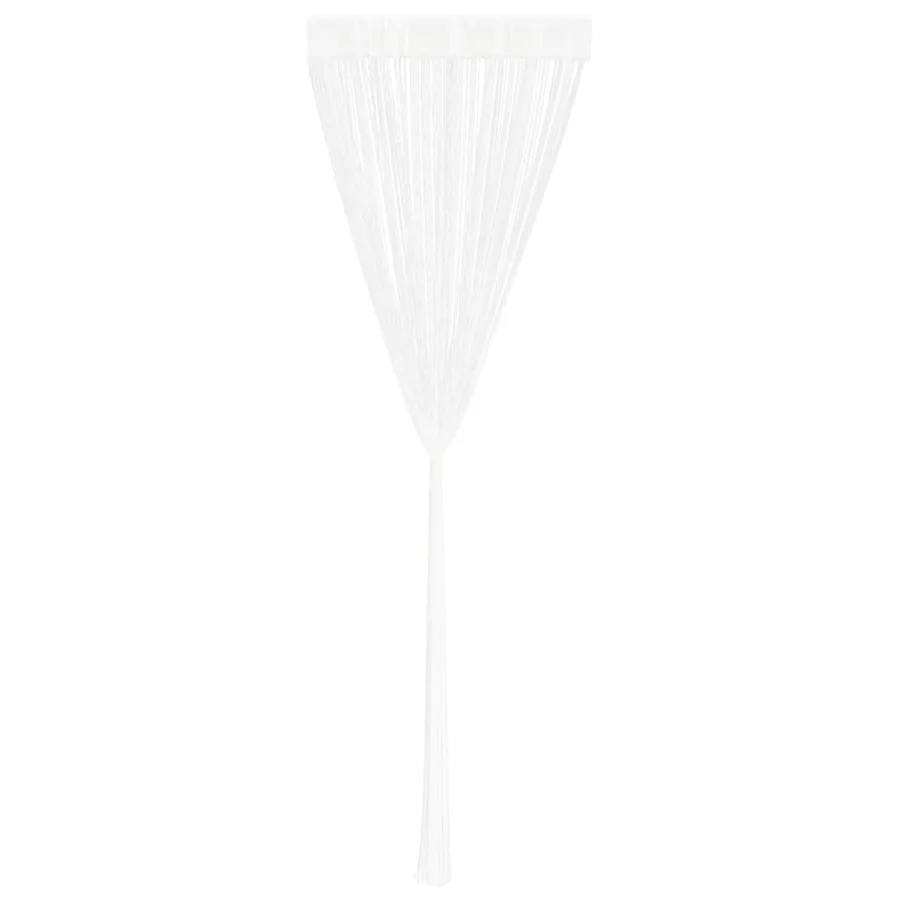Rideau en fils 2 pcs 140 x 250 cm Blanc - 5