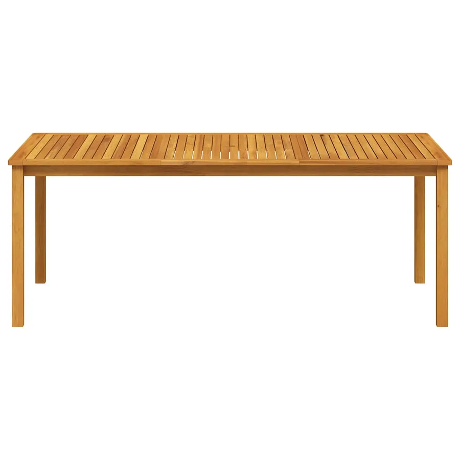 Garden Table 200x100x74 cm Solid Acacia Wood - 2