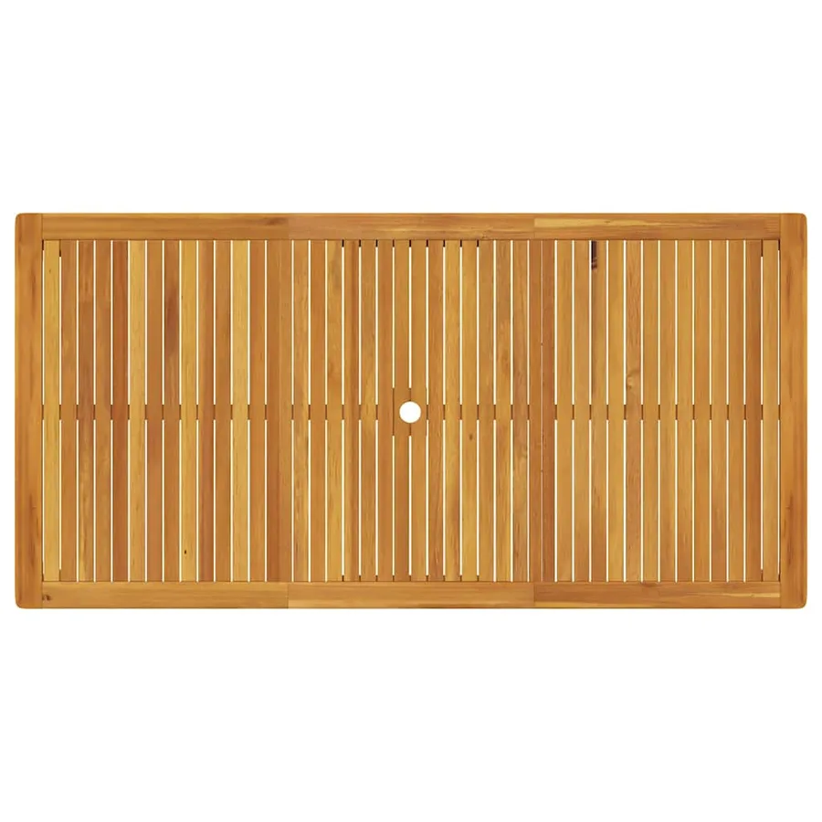 Garden Table 200x100x74 cm Solid Acacia Wood - 5