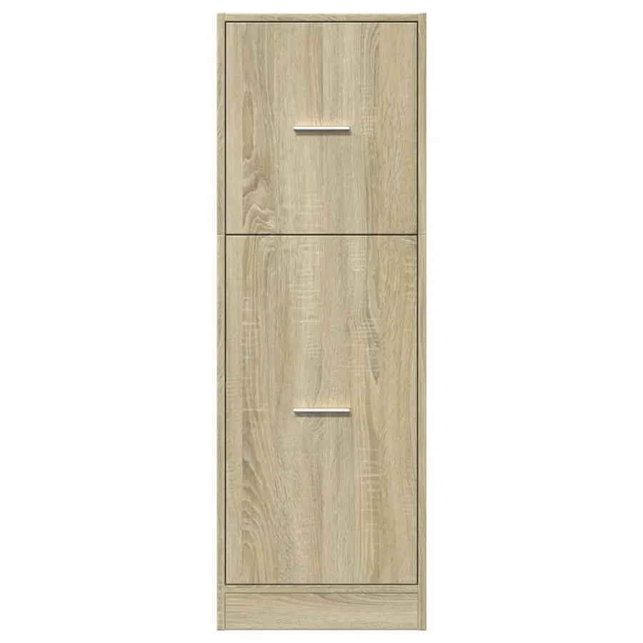 Armoire d'apothicaire chêne sonoma 40x41x118 cm bois ingénierie - 5