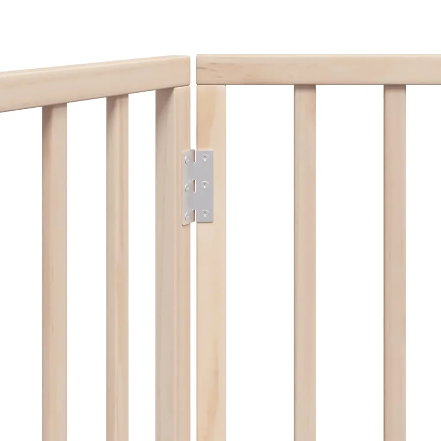 Barrière pour chien pliable à 2 panneaux 160 cm Bois de peuplier - 8
