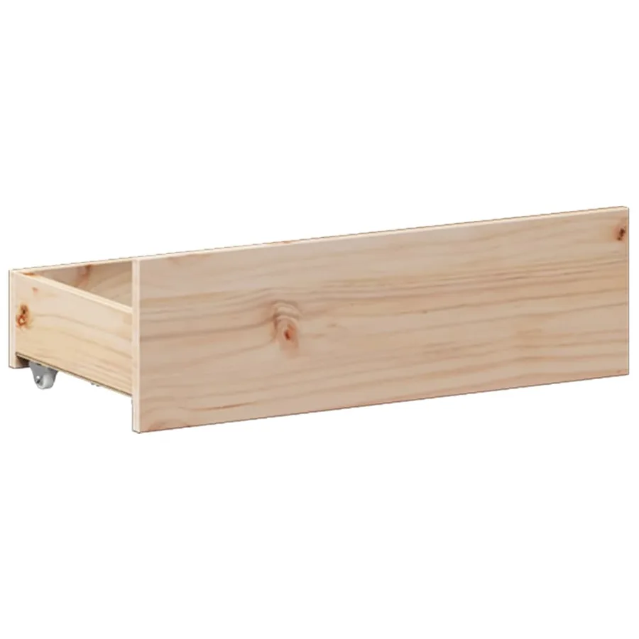 Cadre de lit sans matelas avec tête de lit 160x200cm pin massif - 9