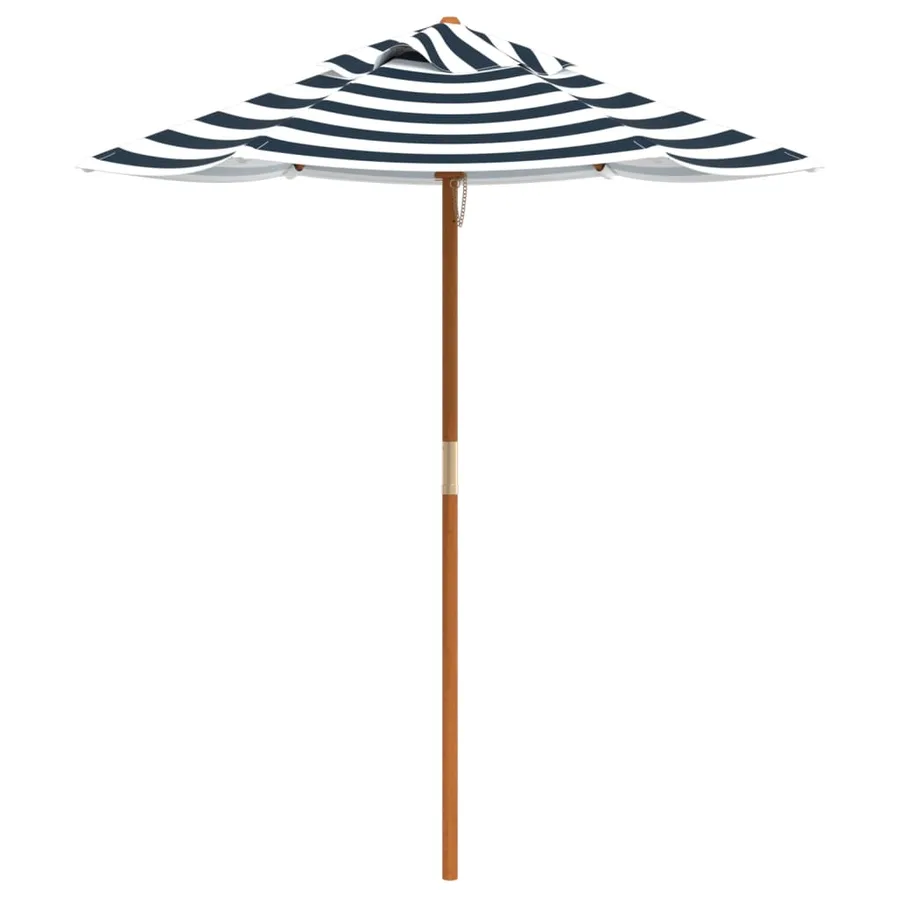 Table de pique-nique pour 6 enfants avec parasol hexagone sapin - 7