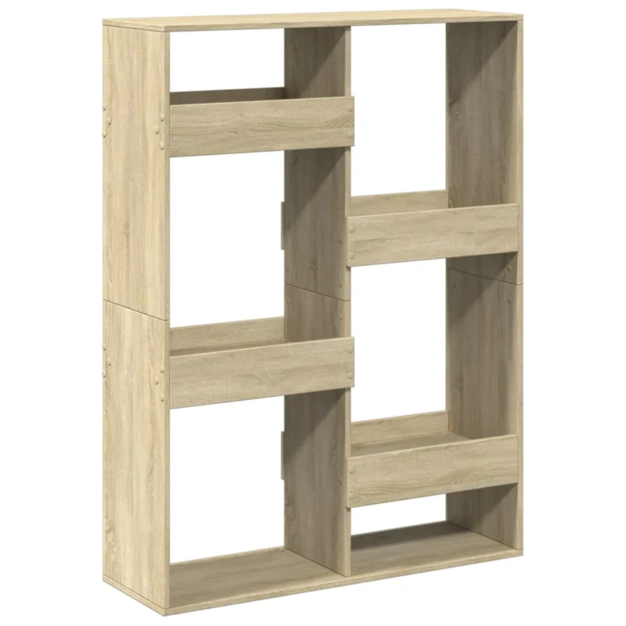 Cloison de séparation chêne sonoma 100x33x135cm bois ingénierie - 6