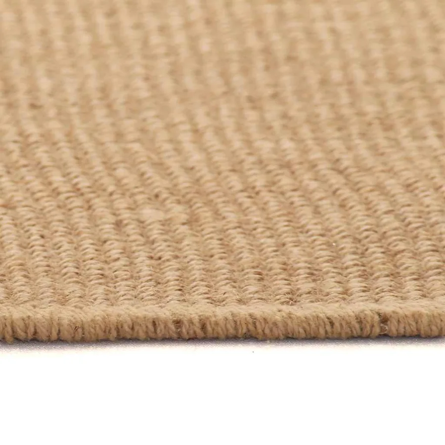 Tapis en jute avec support en latex 80x160 cm Naturel - 3
