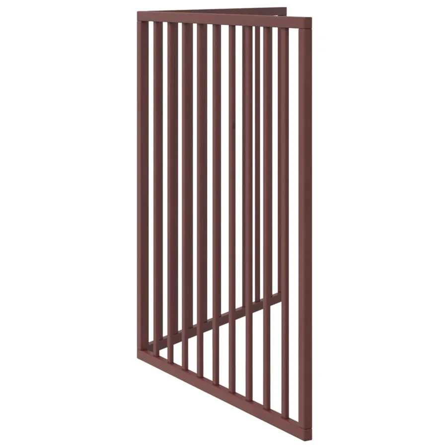 Barrière pour chien pliable 2 panneaux 160 cm bois de peuplier - 5