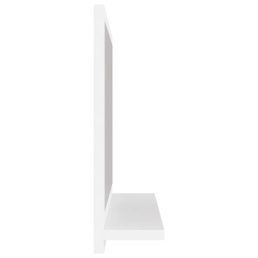 Miroir de salle de bain Blanc 40x10,5x37 cm Bois d’ingénierie - 5