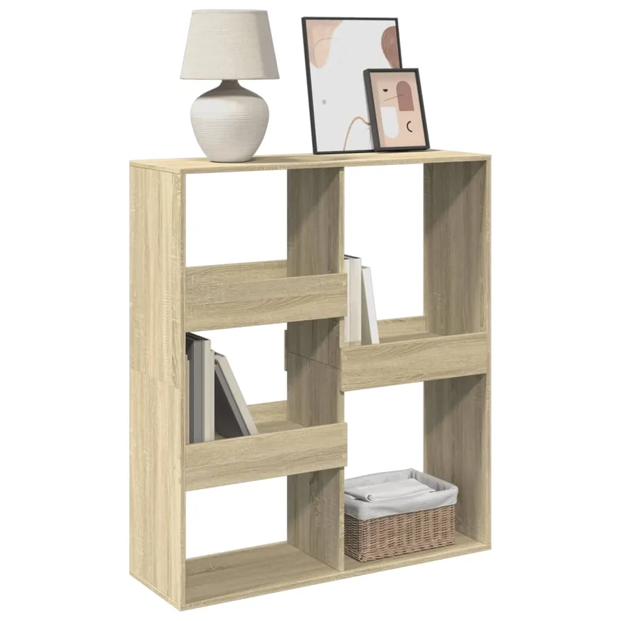 Cloison de séparation chêne sonoma 100x33x115cm bois ingénierie - 3