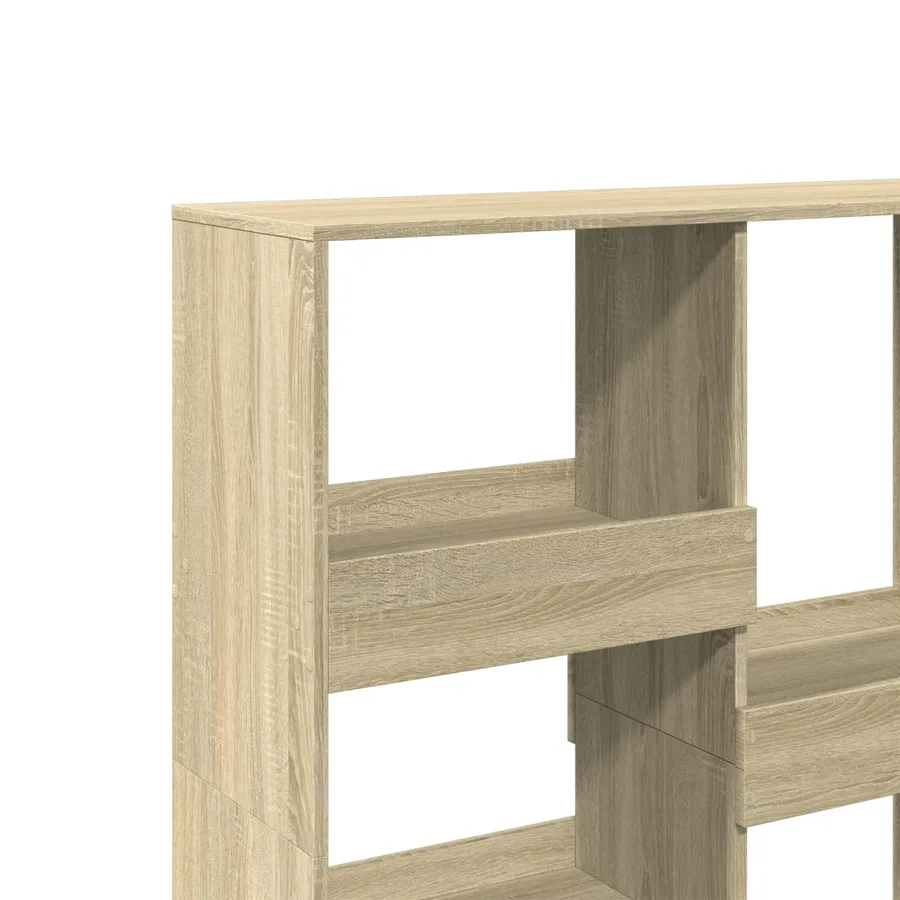 Cloison de séparation chêne sonoma 100x33x115cm bois ingénierie - 7