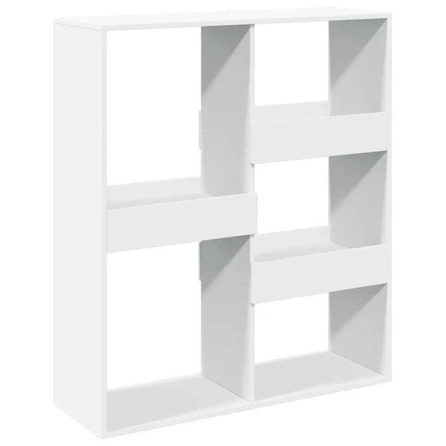 Bibliothèque/Cloison de séparation blanc 100x33x115 cm - 6