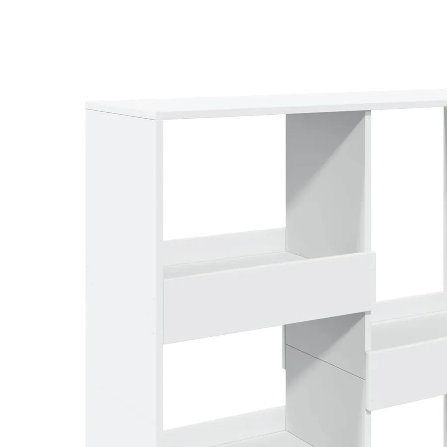 Bibliothèque/Cloison de séparation blanc 100x33x115 cm - 7