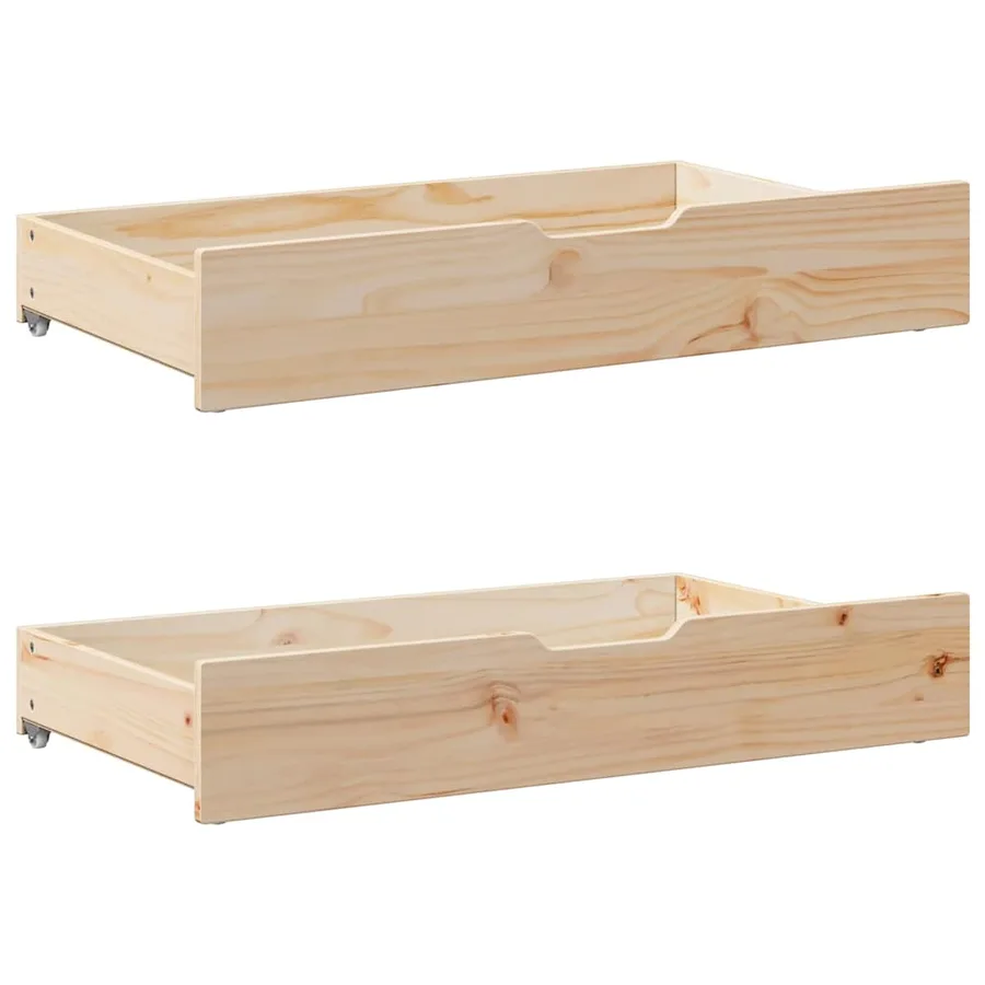 Cadre de lit avec tiroirs sans matelas 200x200 cm - 8