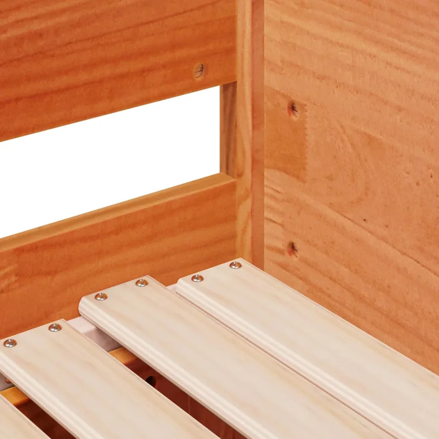 Lit de jour et lit gigogne sans matelas 90x190 cm bois massif - 11