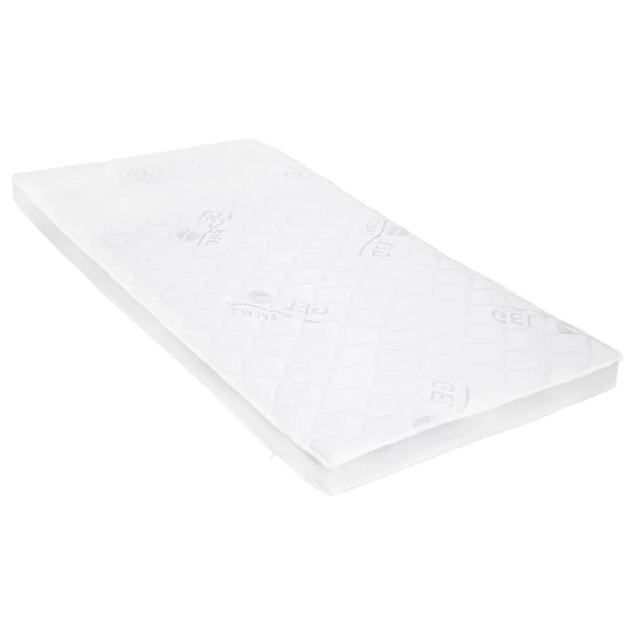 Sur-matelas 90 x 200 cm Mousse de gel 7 cm - 2