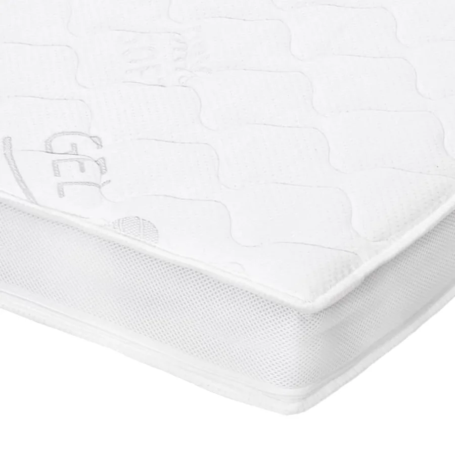 Sur-matelas 90 x 200 cm Mousse de gel 7 cm - 4