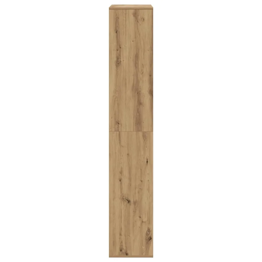 Bibliothèque chêne artisanal 100x33x187,5 cm bois d'ingénierie - 6